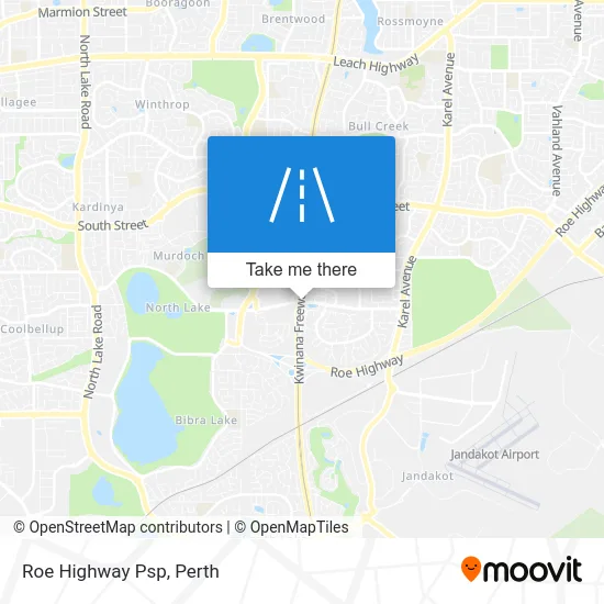 Mapa Roe Highway Psp