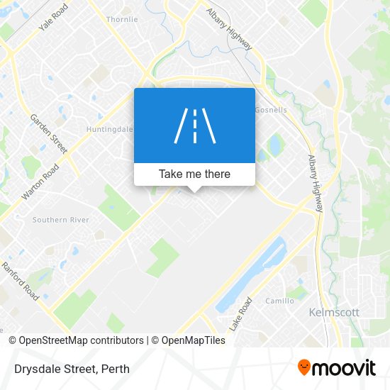 Drysdale Street map