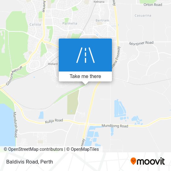 Baldivis Road map