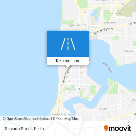 Salvado Street map