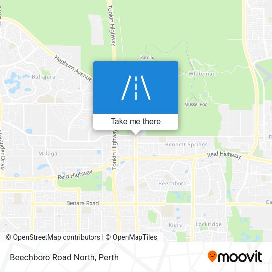 Beechboro Road North map