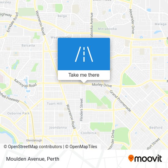 Moulden Avenue map