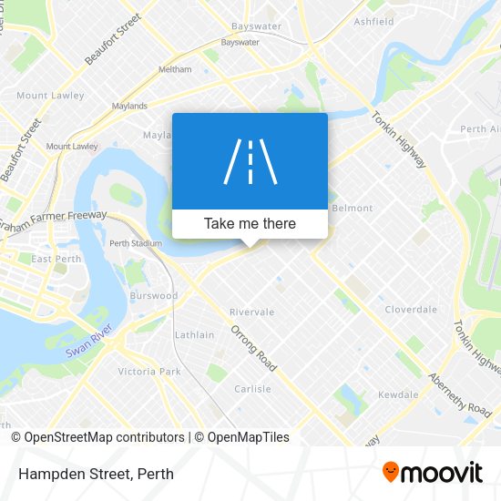 Hampden Street map
