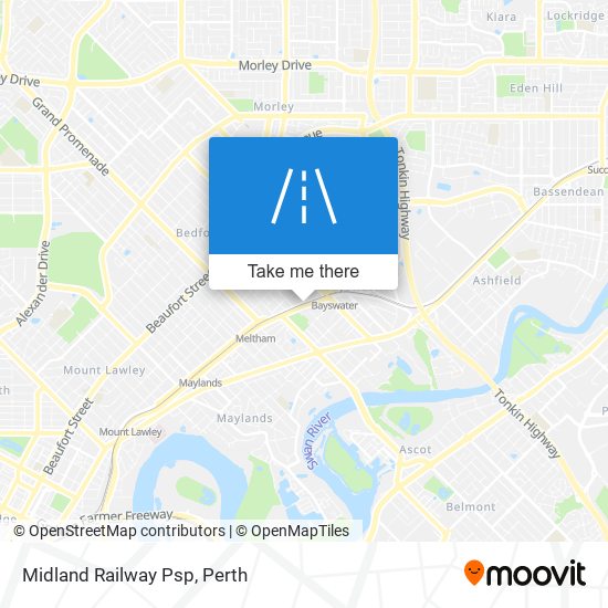 Midland Railway Psp map