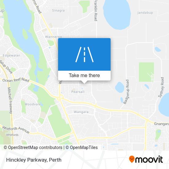 Hinckley Parkway map