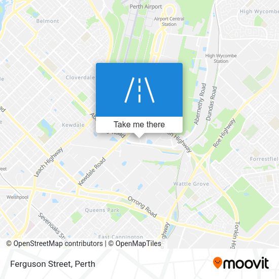 Ferguson Street map
