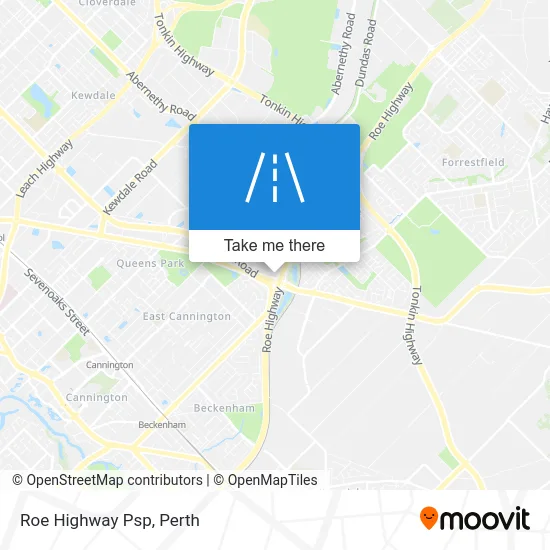 Mapa Roe Highway Psp