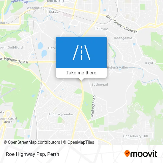 Mapa Roe Highway Psp