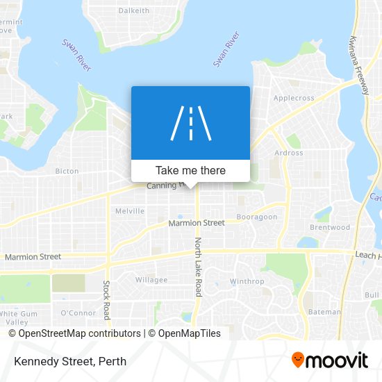 Kennedy Street map