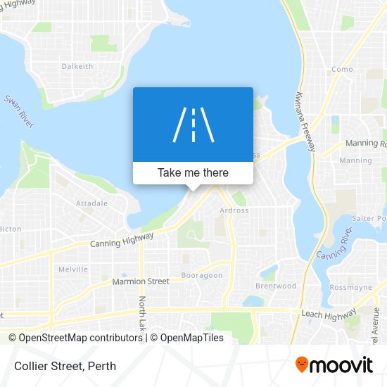 Collier Street map