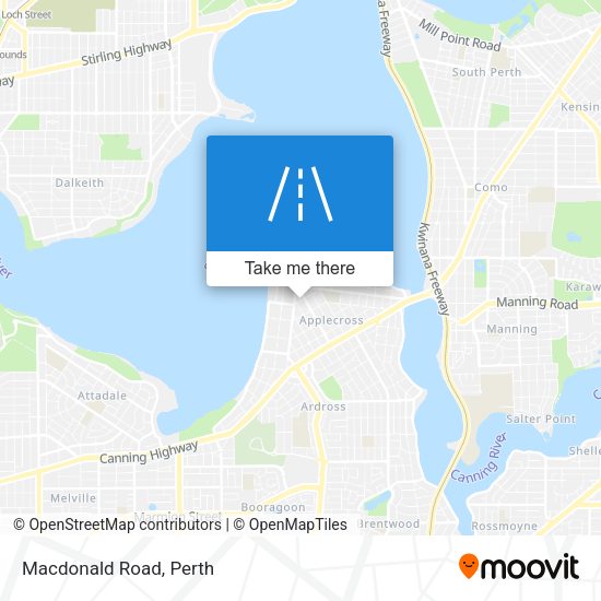 Macdonald Road map