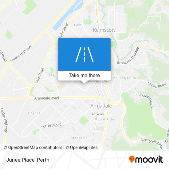 Junee Place map