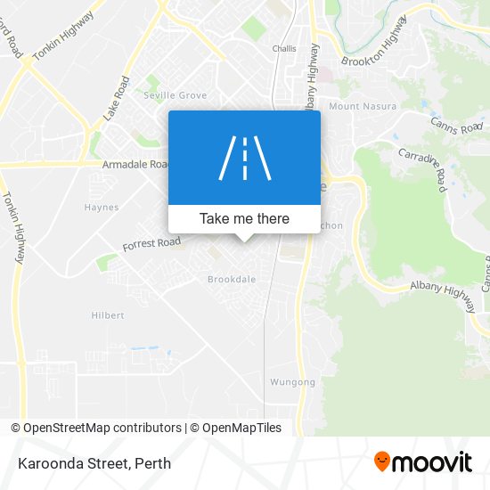 Karoonda Street map