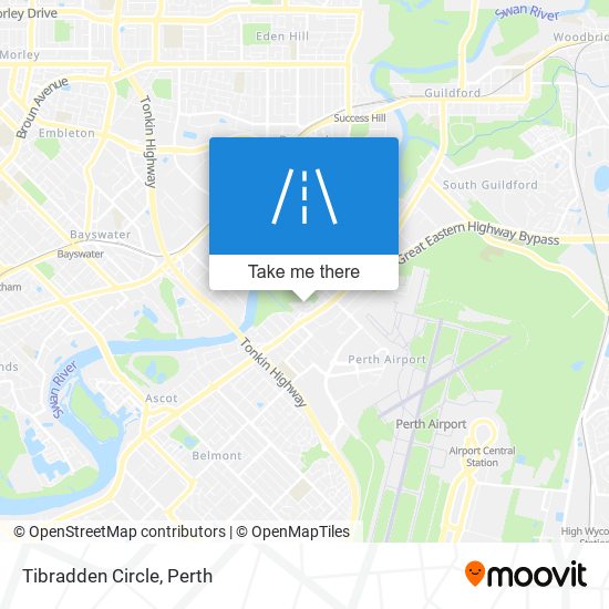 Tibradden Circle map