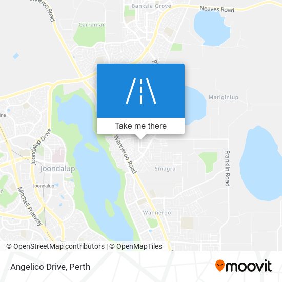 Angelico Drive map