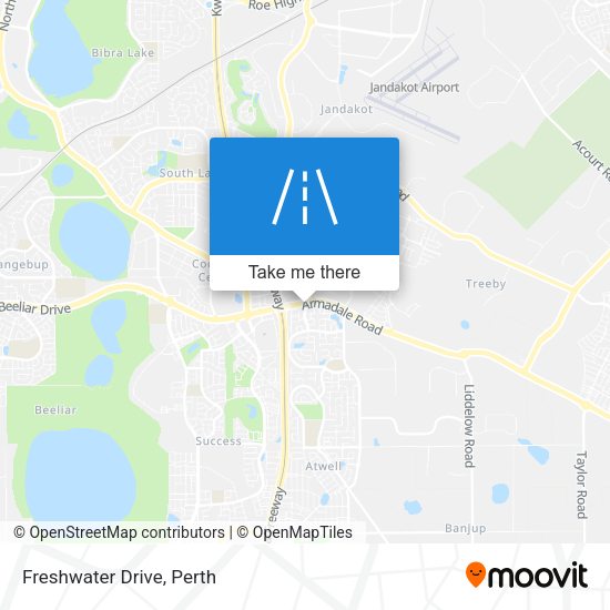 Freshwater Drive map