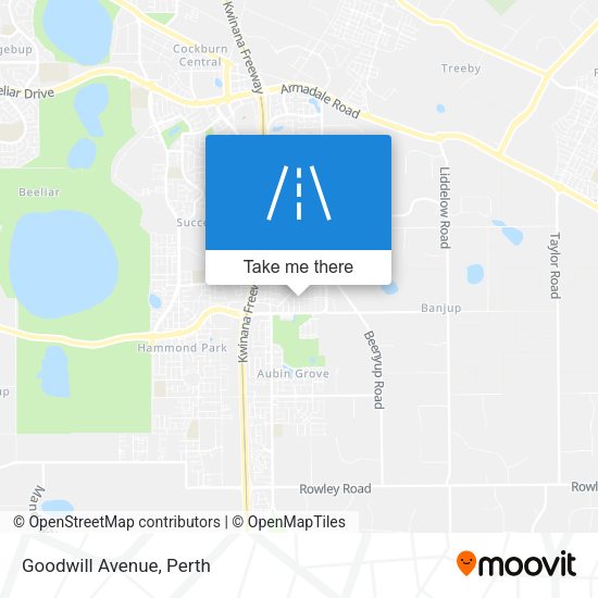 Goodwill Avenue map