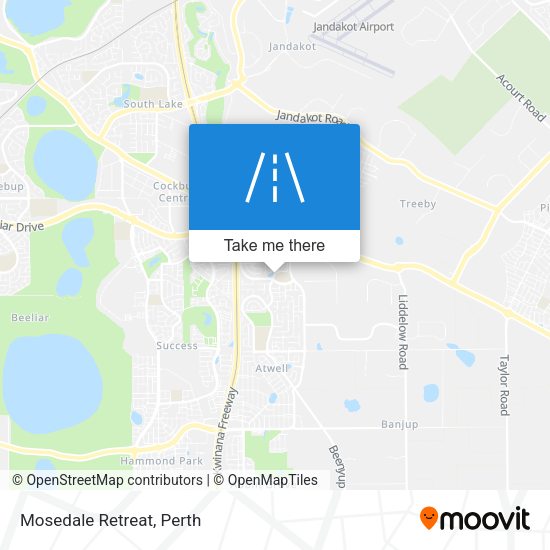 Mosedale Retreat map