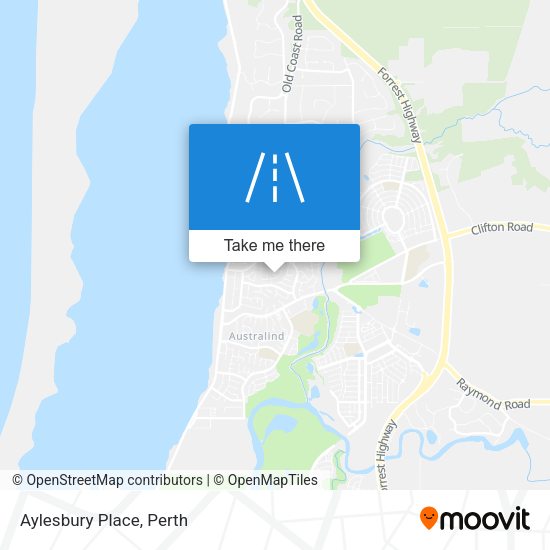 Aylesbury Place map