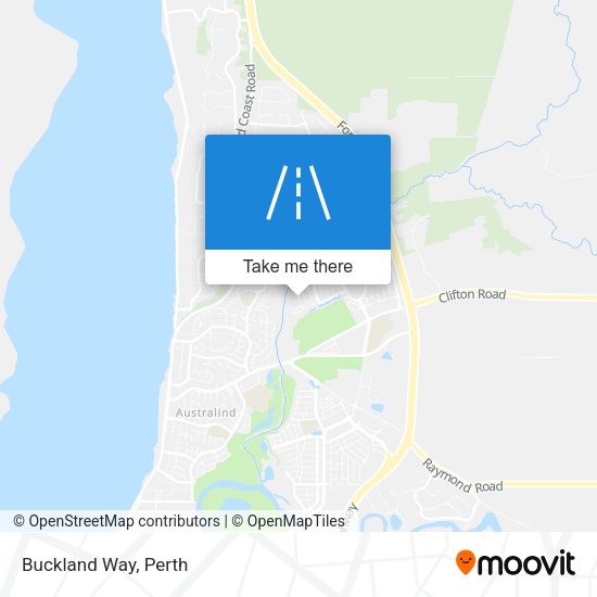 Buckland Way map