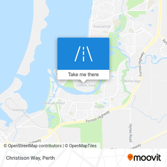 Christison Way map