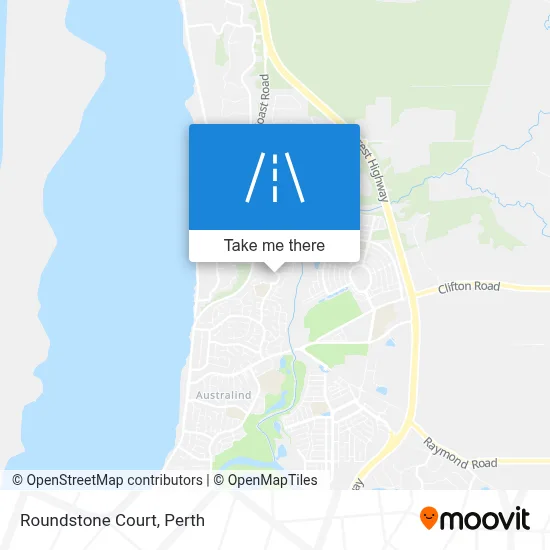 Mapa Roundstone Court