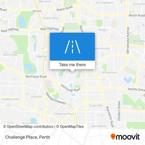 Mapa Challenge Place