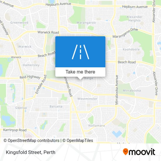 Kingsfold Street map