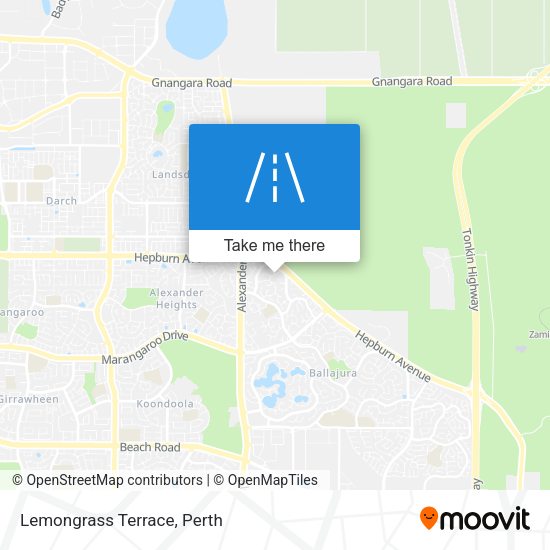 Lemongrass Terrace map