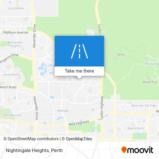 Nightingale Heights map