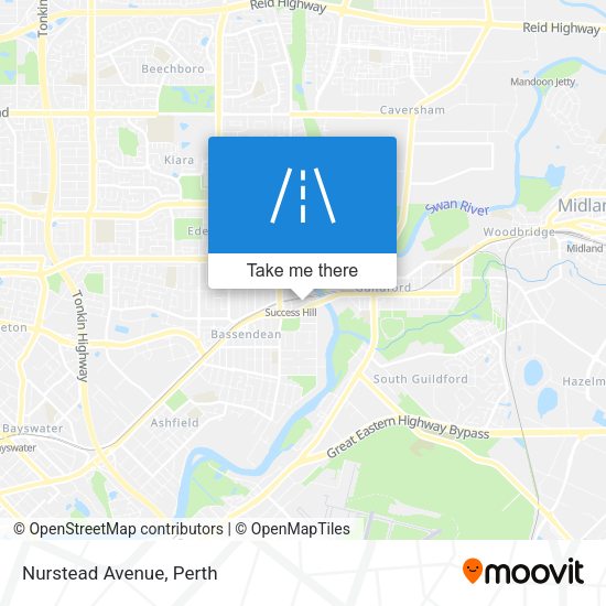Nurstead Avenue map