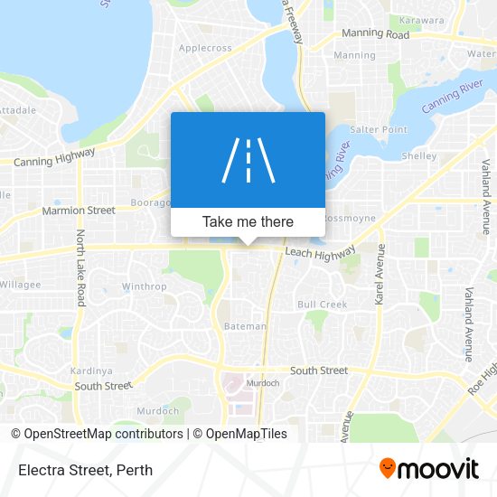 Electra Street map