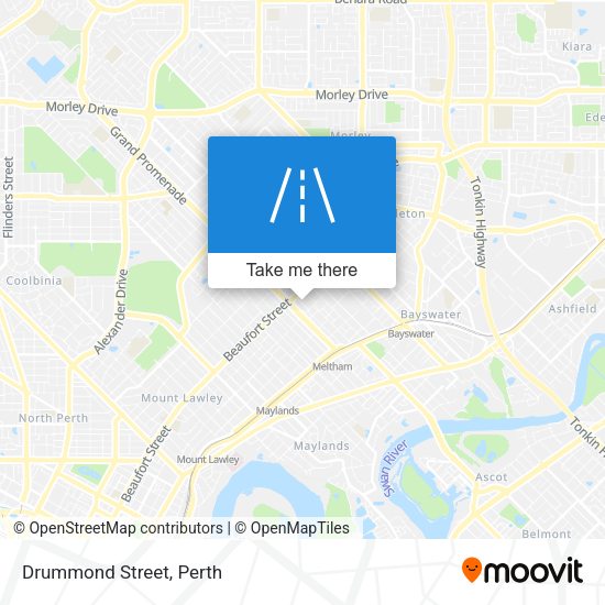Drummond Street map