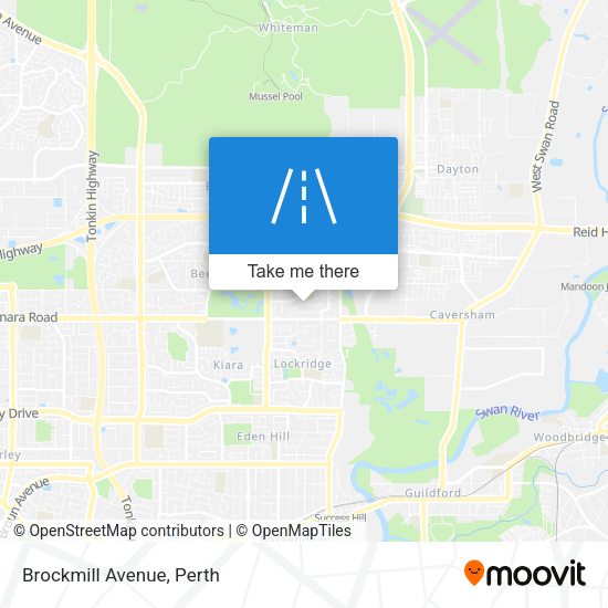 Brockmill Avenue map