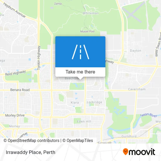 Mapa Irrawaddy Place