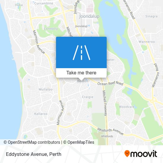 Eddystone Avenue map
