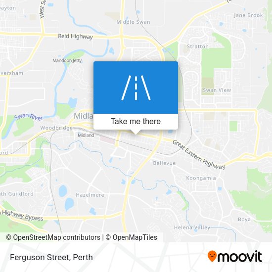 Ferguson Street map