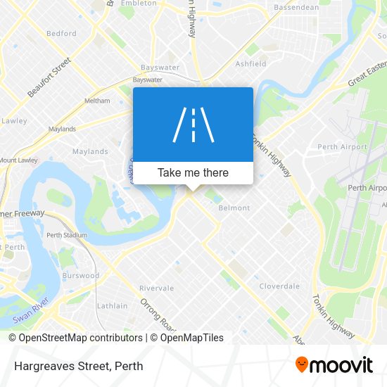 Hargreaves Street map