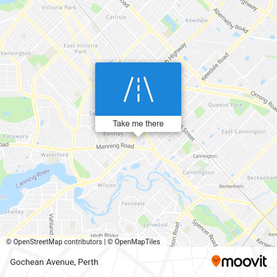 Gochean Avenue map