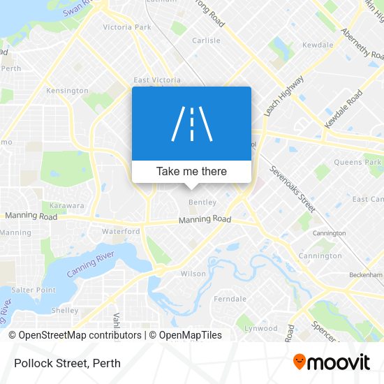 Pollock Street map
