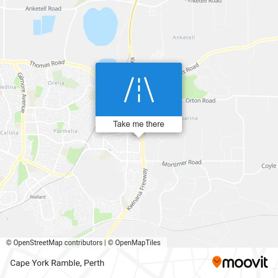 Mapa Cape York Ramble