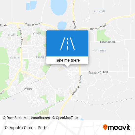 Cleopatra Circuit map