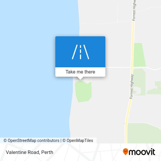 Valentine Road map