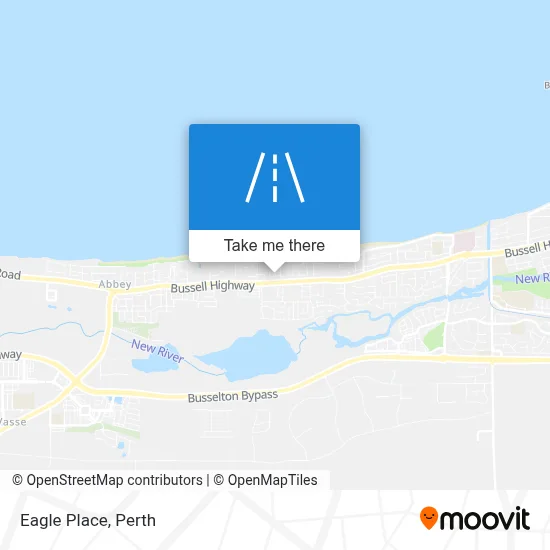 Mapa Eagle Place