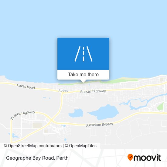 Geographe Bay Road map