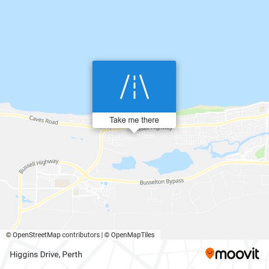 Higgins Drive map