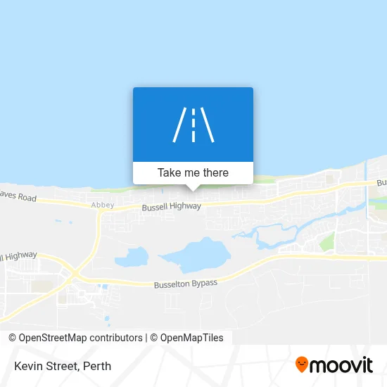 Mapa Kevin Street