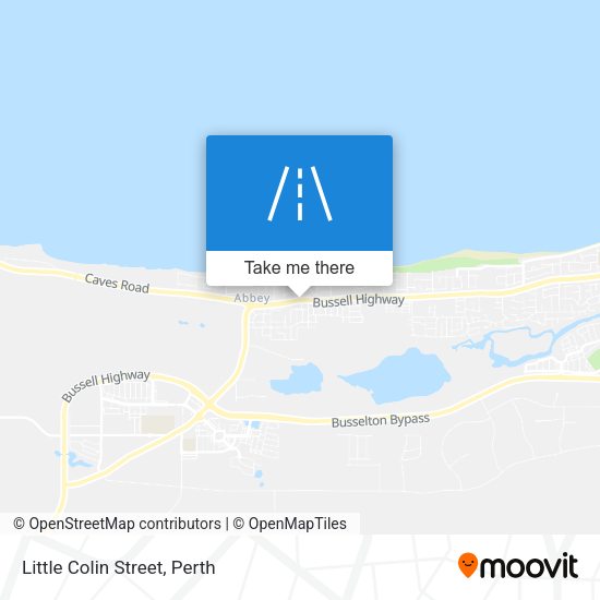 Little Colin Street map