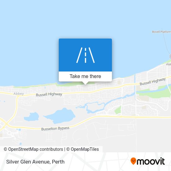 Silver Glen Avenue map