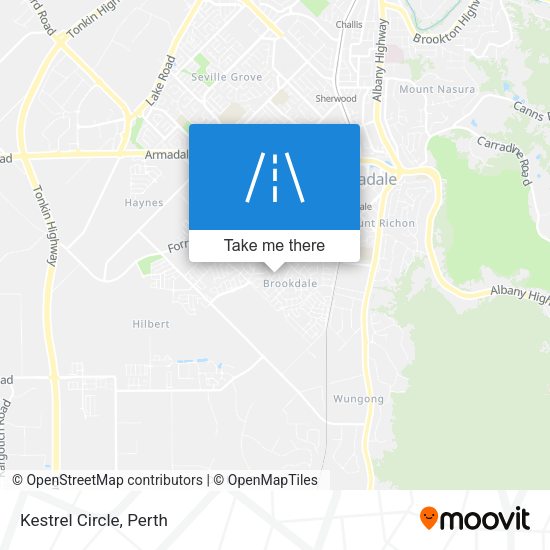 Kestrel Circle map